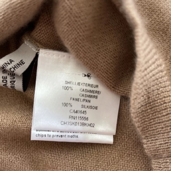 Ports 1961 Cashmere Silk Sweater Blouse 3/4 sleeve womens m - Picture 8 of 8